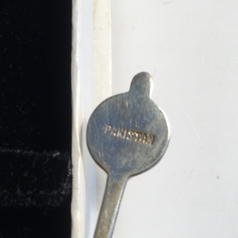 Vintage silver tiny spoons - Picture 3 of 7